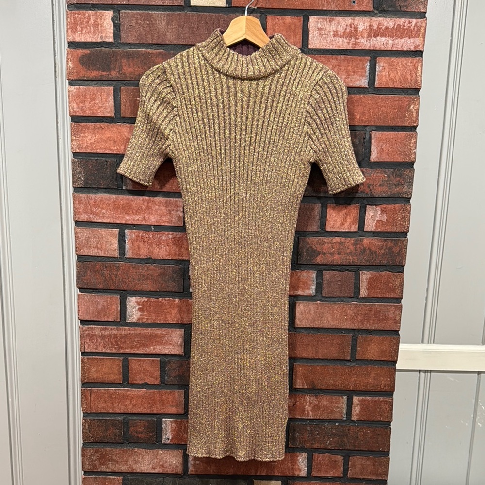 For love & lemons  Ribbed Knit Dress